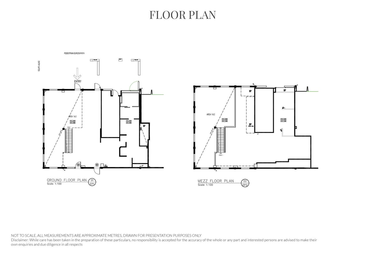 6 Cowper Wharf Rdwy, Woolloomooloo, NSW 2011 - Unidad Shop 1 - - Plano de la planta - Image 1 of 6