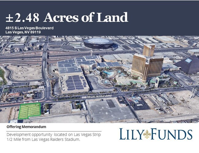 Más detalles de 4815 S Las Vegas Blvd, Las Vegas, NV - Terreno en venta