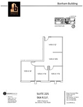 4400 S Piedras Dr, San Antonio, TX en alquiler Plano de la planta- Imagen 1 de 1