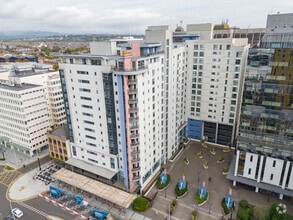 Churchill Way, Cardiff, VGL - Aérea  vista de mapa - Image1