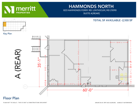 823 Hammonds Ferry Rd, Linthicum, MD en alquiler Plano de la planta- Imagen 1 de 1