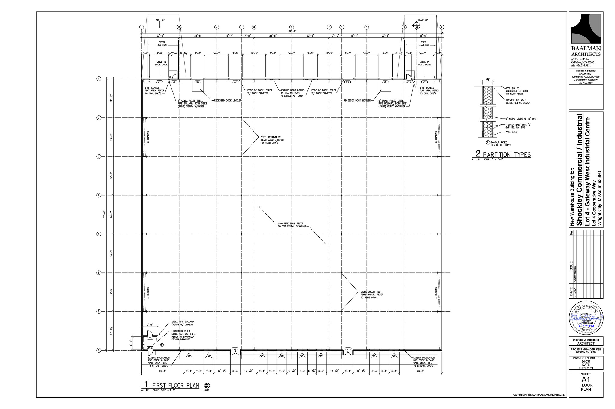 56 Cooperative Way, Wright City, MO en alquiler Plano de la planta- Imagen 1 de 1