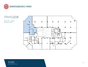 8180-8200 Greensboro Dr, McLean, VA en alquiler Plano de la planta- Imagen 1 de 1