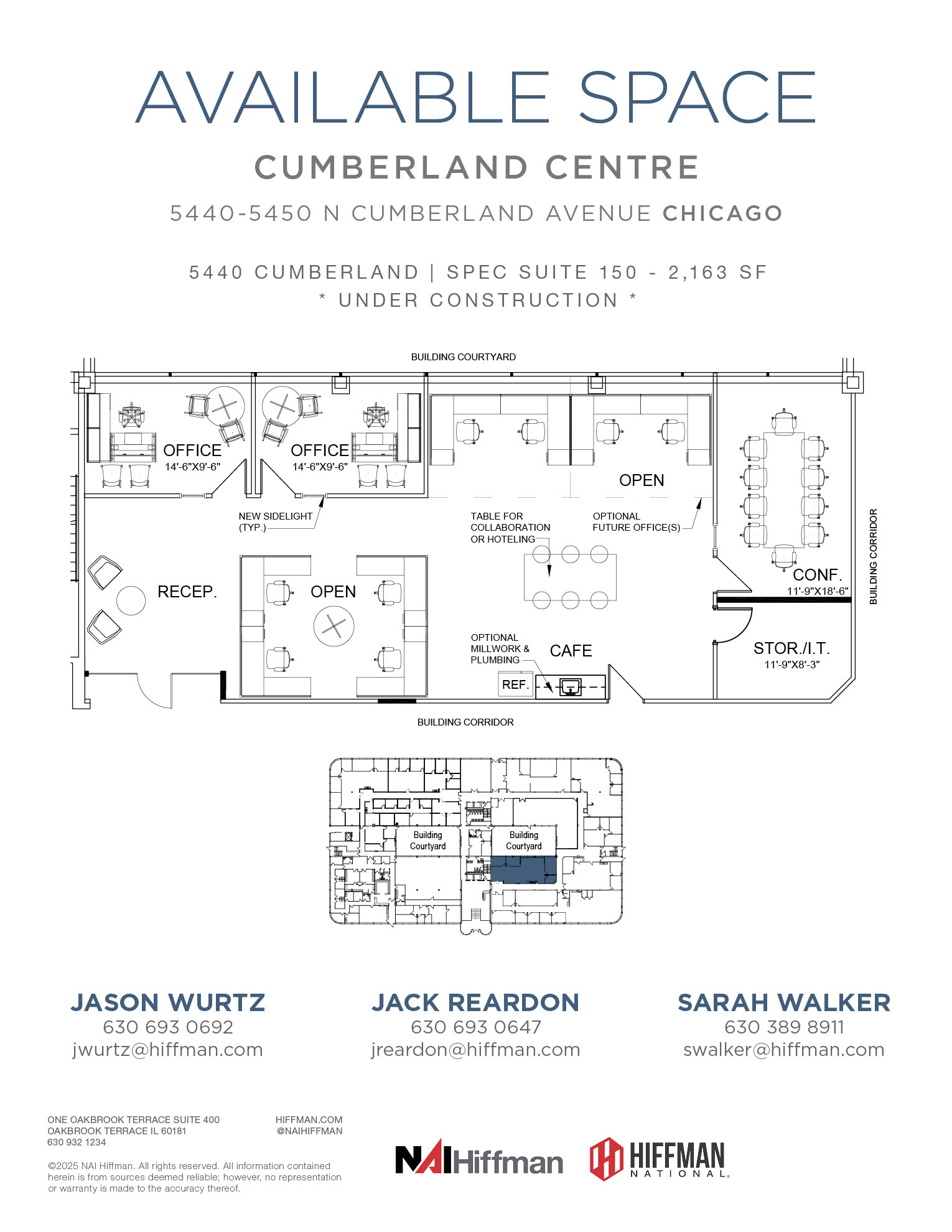 5440 N Cumberland Ave, Chicago, IL en alquiler Plano de la planta- Imagen 1 de 11