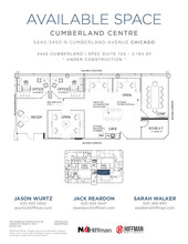 5440 N Cumberland Ave, Chicago, IL en alquiler Plano de la planta- Imagen 1 de 11