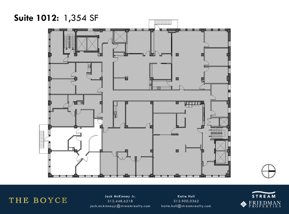 500 N Dearborn St, Chicago, IL en alquiler Plano de la planta- Imagen 1 de 7