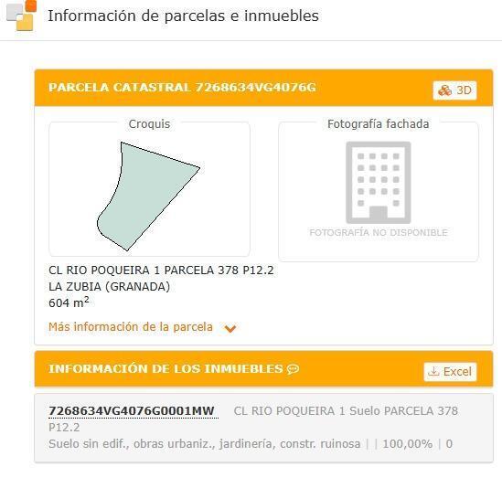 Terreno en La Zubia, Granada en venta - Foto del edificio - Imagen 3 de 5