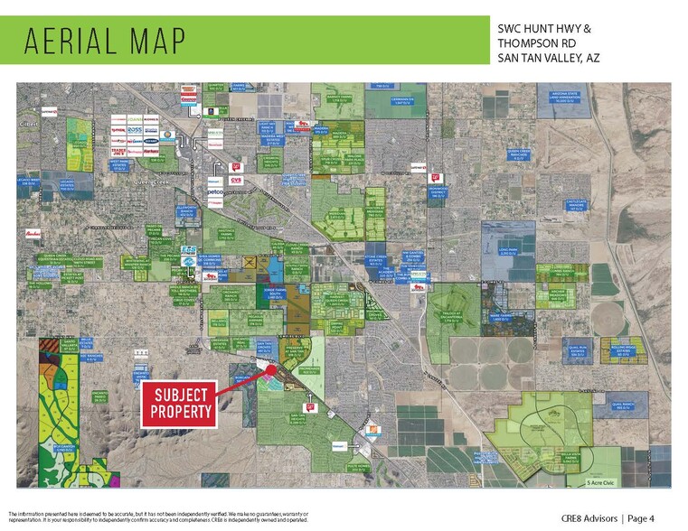 SW Hunt Hwy & Thompson Rd, San Tan Valley, AZ en venta - Foto del edificio - Imagen 2 de 4