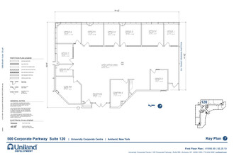 100 Corporate Pky, Amherst, NY en alquiler Plano del sitio- Imagen 1 de 31