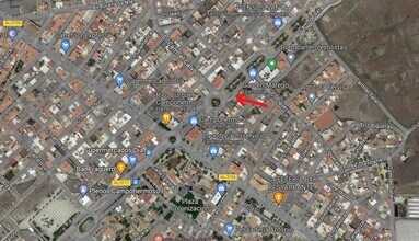 Níjar, ALM - Aérea vista de mapa