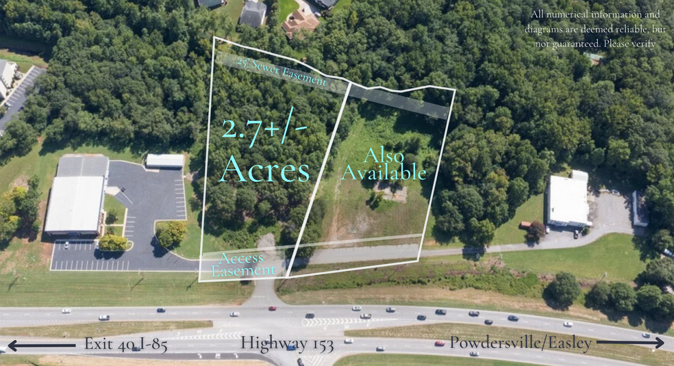 00 Highway 153, Piedmont, SC en venta - Foto del edificio - Imagen 2 de 8