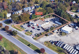 7060 Aviation Blvd, Glen Burnie, MD - VISTA AÉREA  vista de mapa - Image1