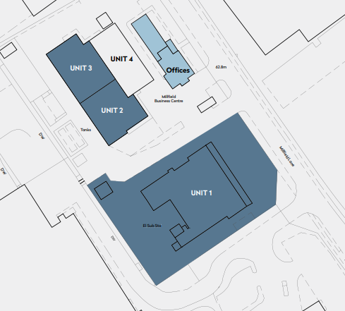 Millfield Business Park cartera de 2 inmuebles en venta en LoopNet.es - Plano del sitio - Imagen 3 de 3