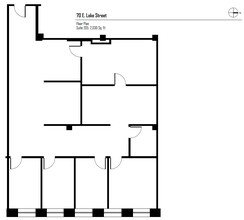 70 E Lake St, Chicago, IL en alquiler Plano de la planta- Imagen 1 de 4