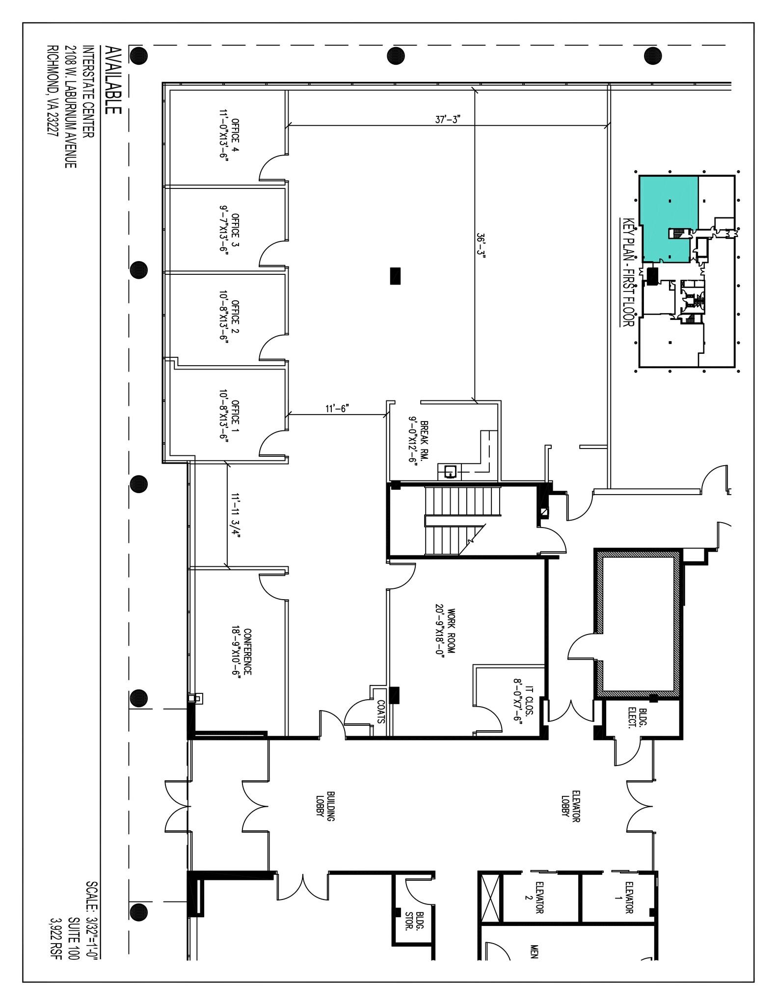 2108 W Laburnum Ave, Richmond, VA en alquiler Plano del sitio- Imagen 1 de 1