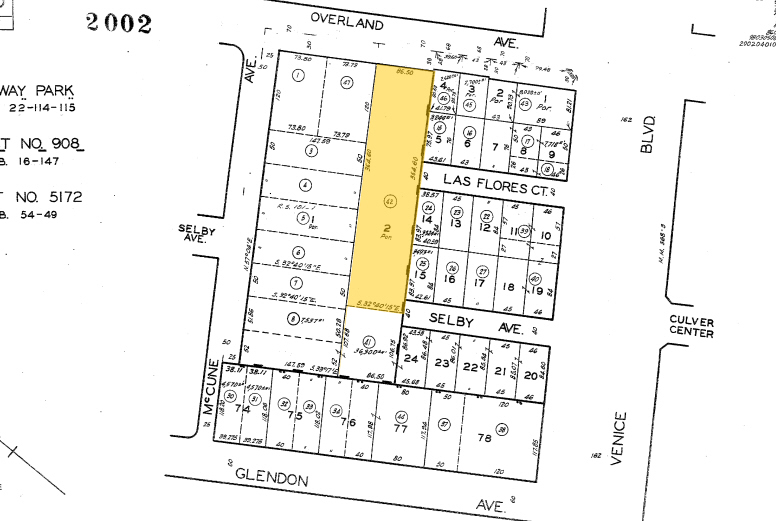 3767 Overland Ave, Los Angeles, CA en alquiler - Plano de solar - Imagen 2 de 5