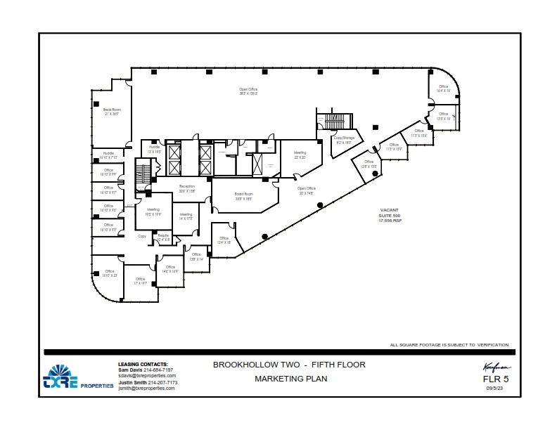 2301 E Lamar Blvd, Arlington, TX en alquiler Plano de la planta- Imagen 1 de 2