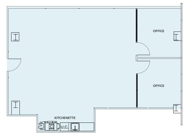 2445 5th Ave, San Diego, CA en venta Plano de la planta- Imagen 1 de 1