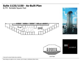 80 S 8th St, Minneapolis, MN en alquiler Plano de la planta- Imagen 1 de 1