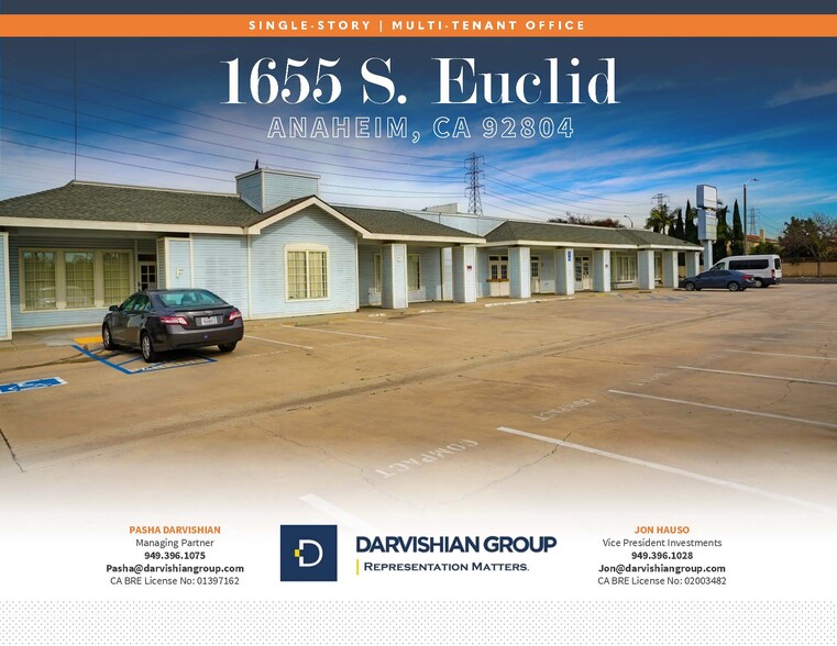 1655 S Euclid St, Anaheim, CA en venta - Foto del edificio - Imagen 1 de 11