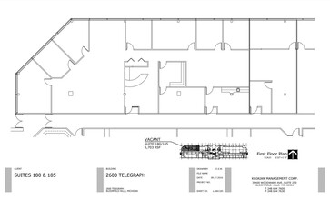 2600 S Telegraph Rd, Bloomfield Hills, MI en alquiler Plano de la planta- Imagen 2 de 5