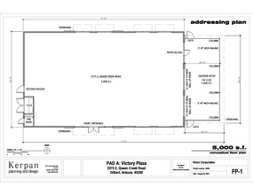 2343 E Queen Creek, Gilbert, AZ en alquiler Plano de la planta- Imagen 2 de 8