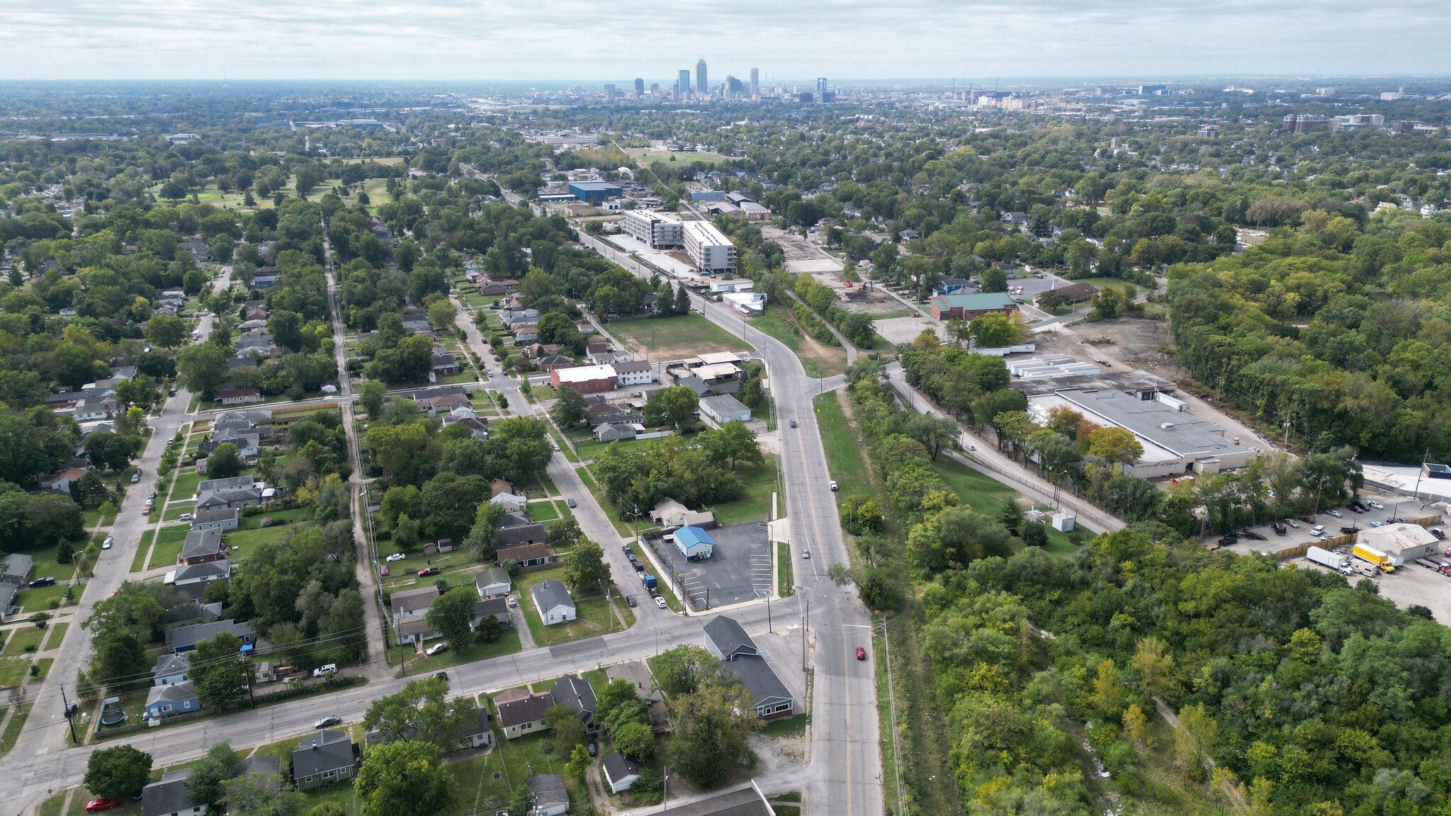 1501 E 34th St, Indianapolis, IN en alquiler Vista aérea- Imagen 1 de 35