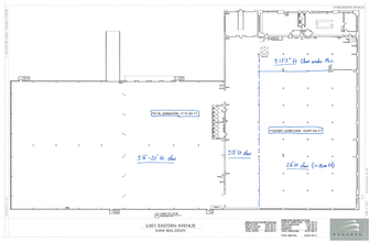 6301 Eastern Ave, Baltimore, MD en alquiler Plano de la planta- Imagen 1 de 3