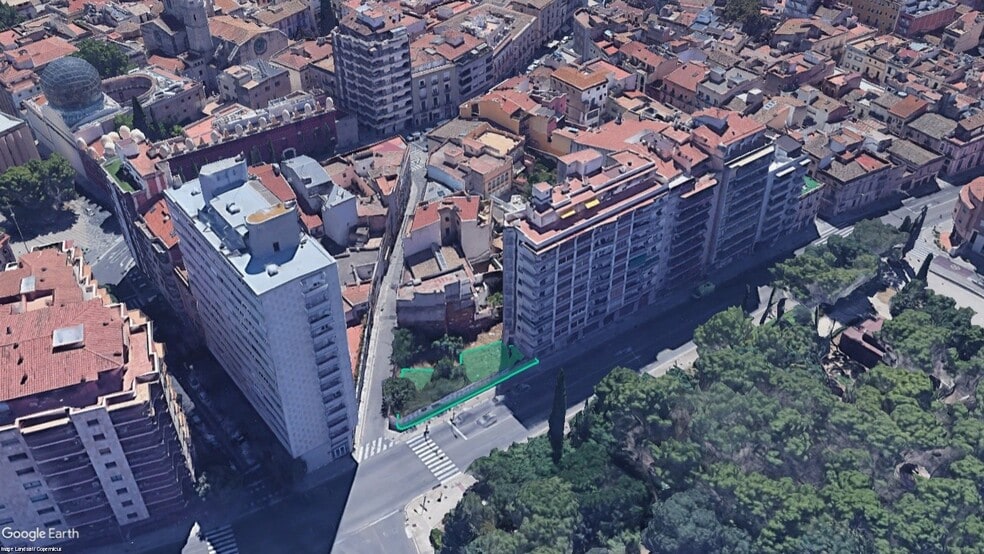 Terreno en Figueres, Gerona en venta - Vista aérea - Imagen 3 de 3