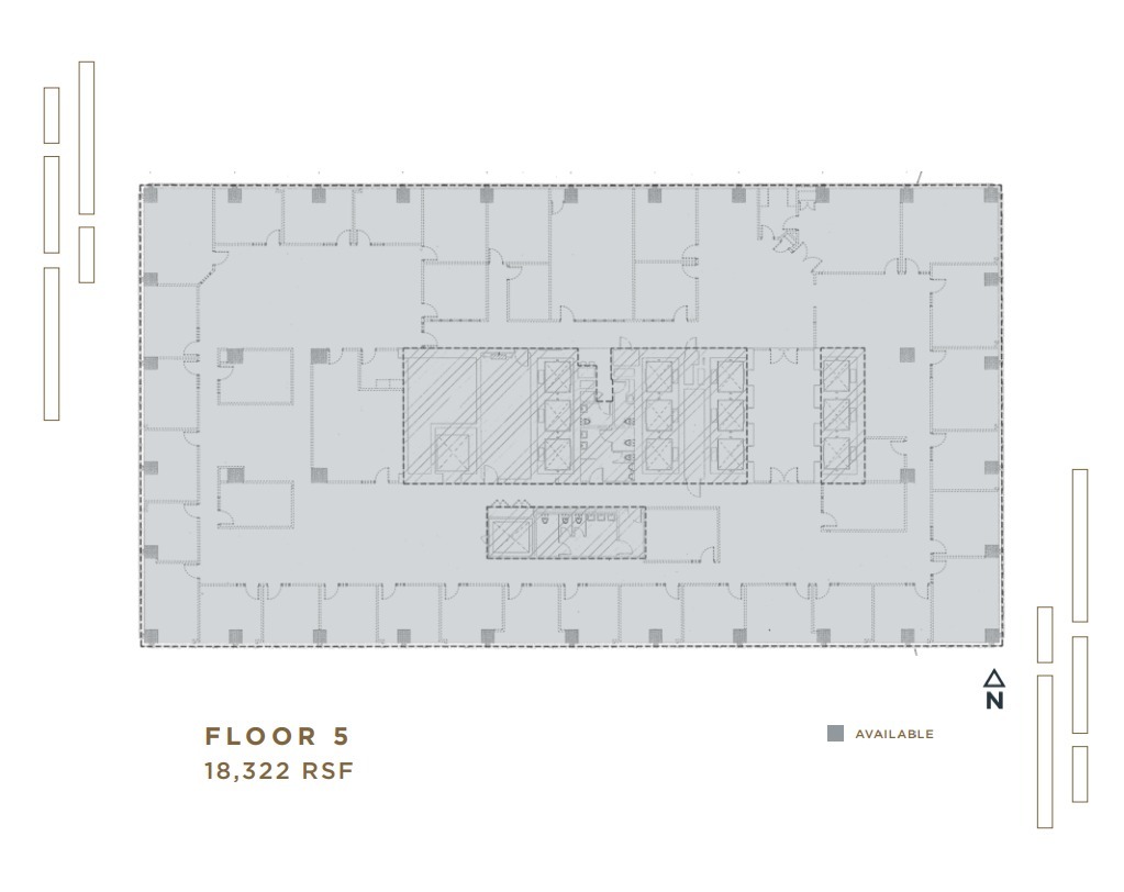 500 W Jefferson St, Louisville, KY en alquiler Plano de la planta- Imagen 1 de 1