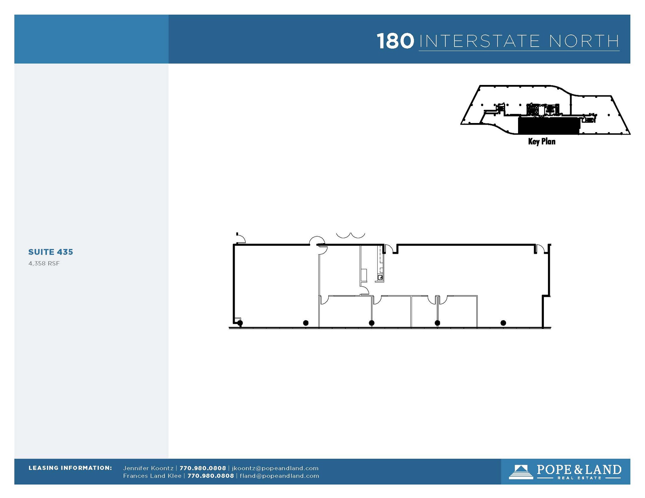 180 Interstate N Pky SE, Atlanta, GA en alquiler Plano de la planta- Imagen 1 de 2