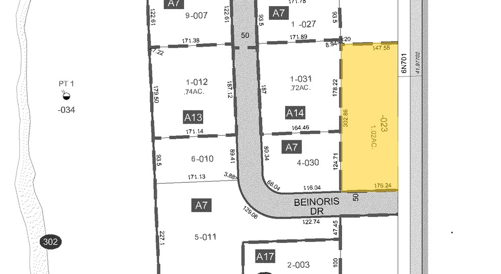 245 Beinoris Dr, Wood Dale, IL en alquiler - Plano de solar - Imagen 2 de 2