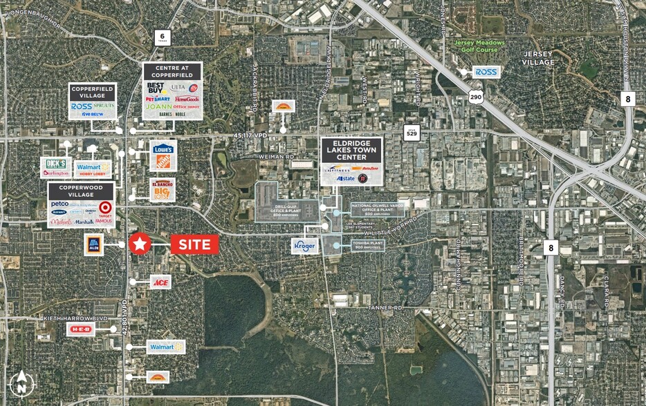 5854 Highway 6 N, Houston, TX en venta - Vista aérea - Imagen 3 de 13