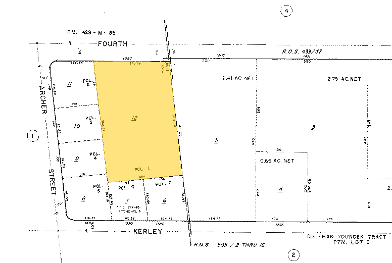 1585 N 4th St, San Jose, CA en alquiler - Plano de solar - Imagen 3 de 3