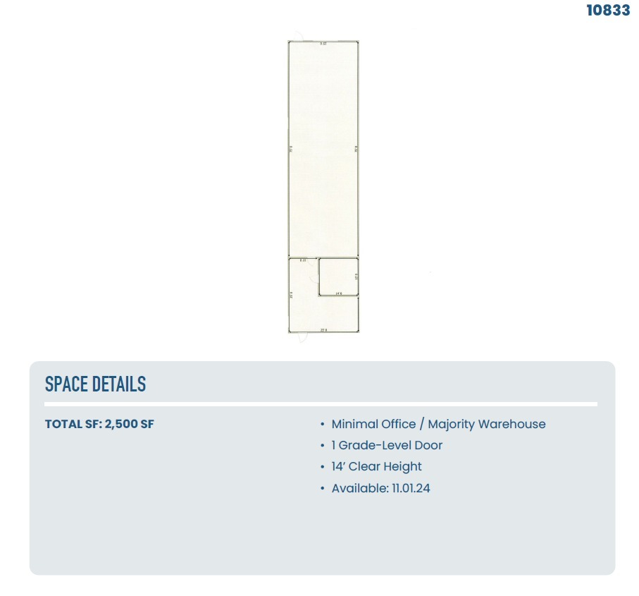 10800-10812 Hillpoint Dr, San Antonio, TX en alquiler Plano de la planta- Imagen 1 de 1