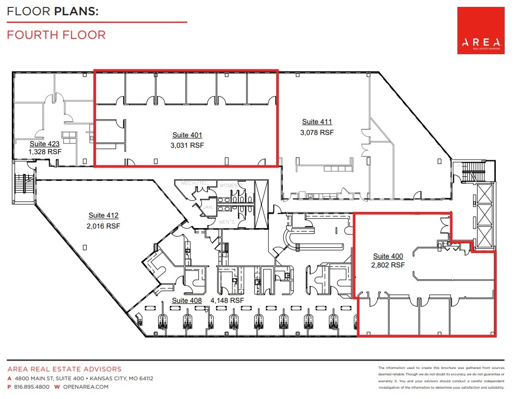 801 W 47th St, Kansas City, MO en alquiler Plano de la planta- Imagen 1 de 1