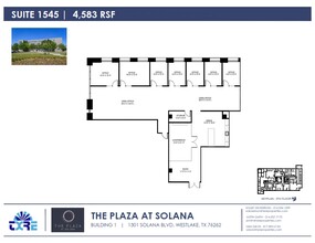 1301 Solana Blvd, Westlake, TX en alquiler Plano de la planta- Imagen 1 de 6