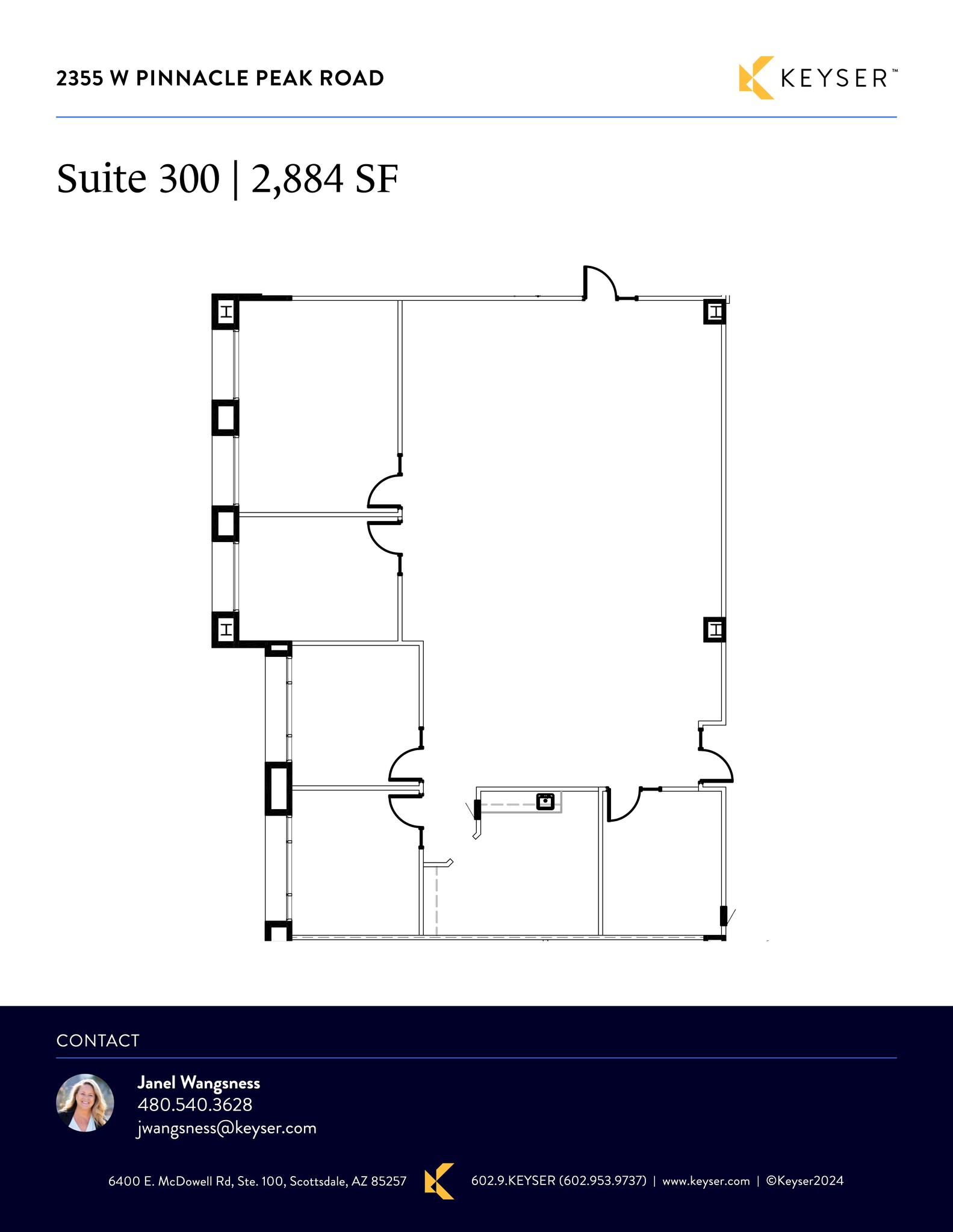 2355 W Pinnacle Peak Rd, Phoenix, AZ en alquiler Plano del sitio- Imagen 1 de 1