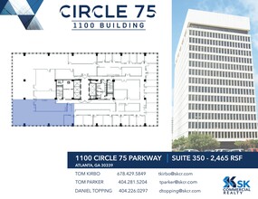 900 Circle 75 Pky SE, Atlanta, GA en alquiler Plano del sitio- Imagen 1 de 1