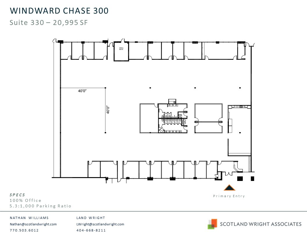 1235 Old Alpharetta Rd, Alpharetta, GA en alquiler Plano de la planta- Imagen 1 de 2