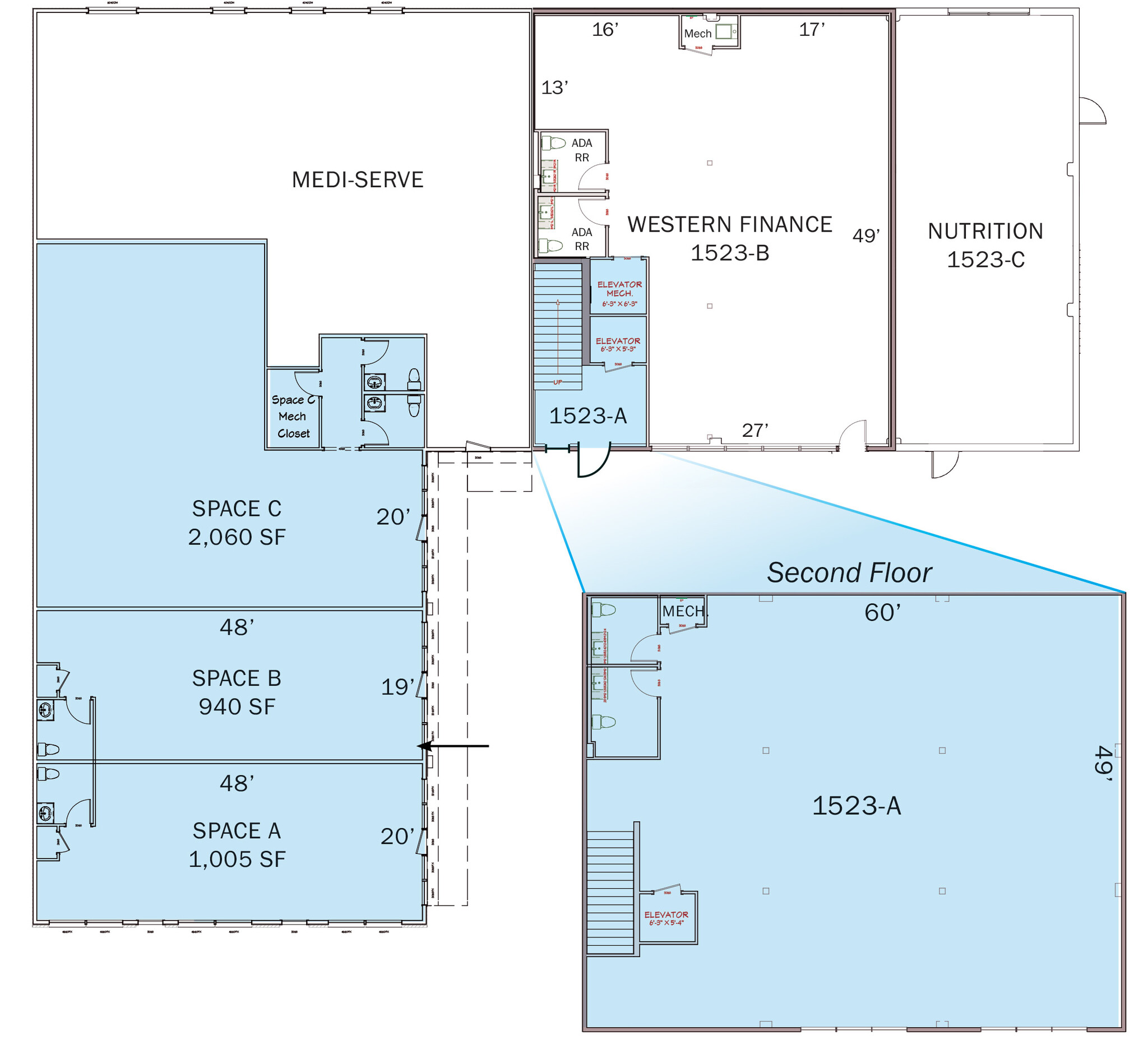 1517-1523 S Harvard Ave, Tulsa, OK en alquiler Plano de la planta- Imagen 1 de 1