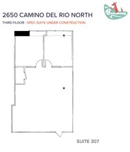 2650 Camino del Rio N, San Diego, CA en alquiler Plano de la planta- Imagen 1 de 1