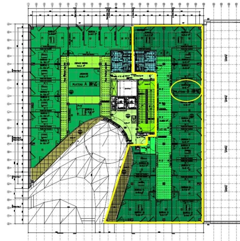 42 Quai Rambaud, Lyon en alquiler Plano de la planta- Imagen 1 de 1