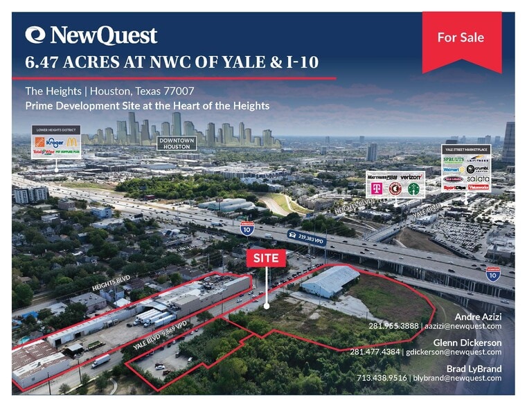 6.47 Acres at Yale & I-10, Houston, TX en venta - Foto del edificio - Imagen 1 de 2