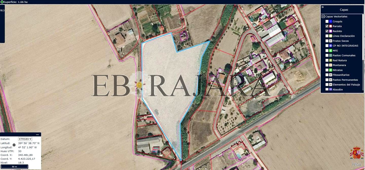 Terreno en Talavera de la Reina, Toledo en venta Plano de la planta- Imagen 1 de 3