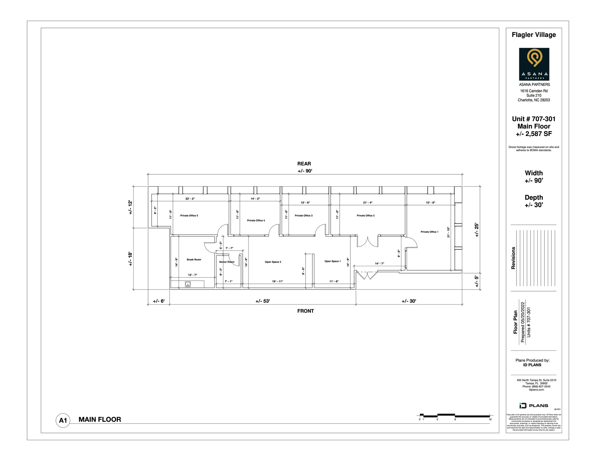 707 NE 3rd Ave, Fort Lauderdale, FL en alquiler Plano del sitio- Imagen 1 de 1