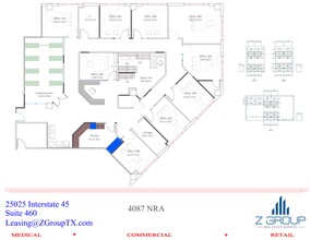 25025 N I-45 Fwy, The Woodlands, TX en alquiler Plano del sitio- Imagen 1 de 1