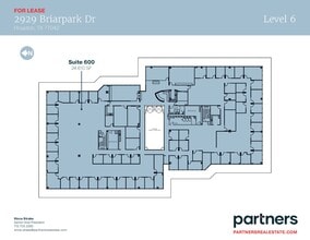 2929 Briarpark Dr, Houston, TX en alquiler Plano de la planta- Imagen 2 de 2
