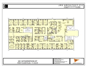 277-281 Witherspoon St, Princeton, NJ en alquiler Plano de la planta- Imagen 1 de 1