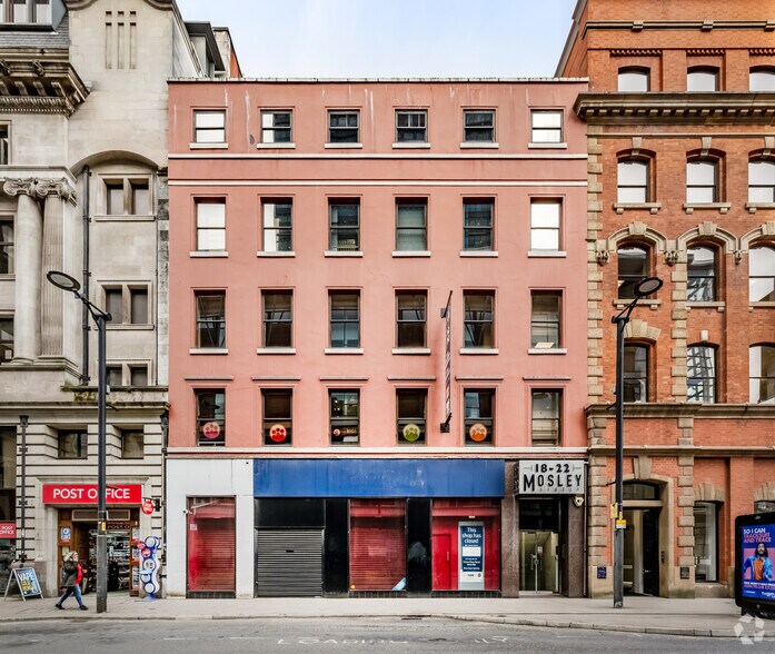 18-22 Mosley St, Manchester en alquiler - Foto del edificio - Imagen 2 de 10